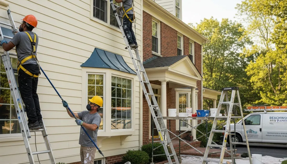 Cleveland, OH painting contractors delivering professional interior and exterior house painting services