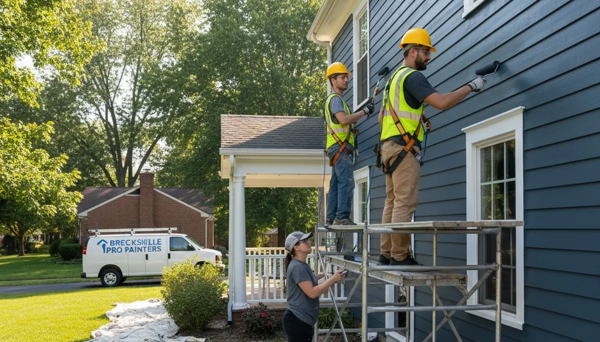 Cleveland, OH painting contractor serving homes and businesses with professional interior and exterior painting
