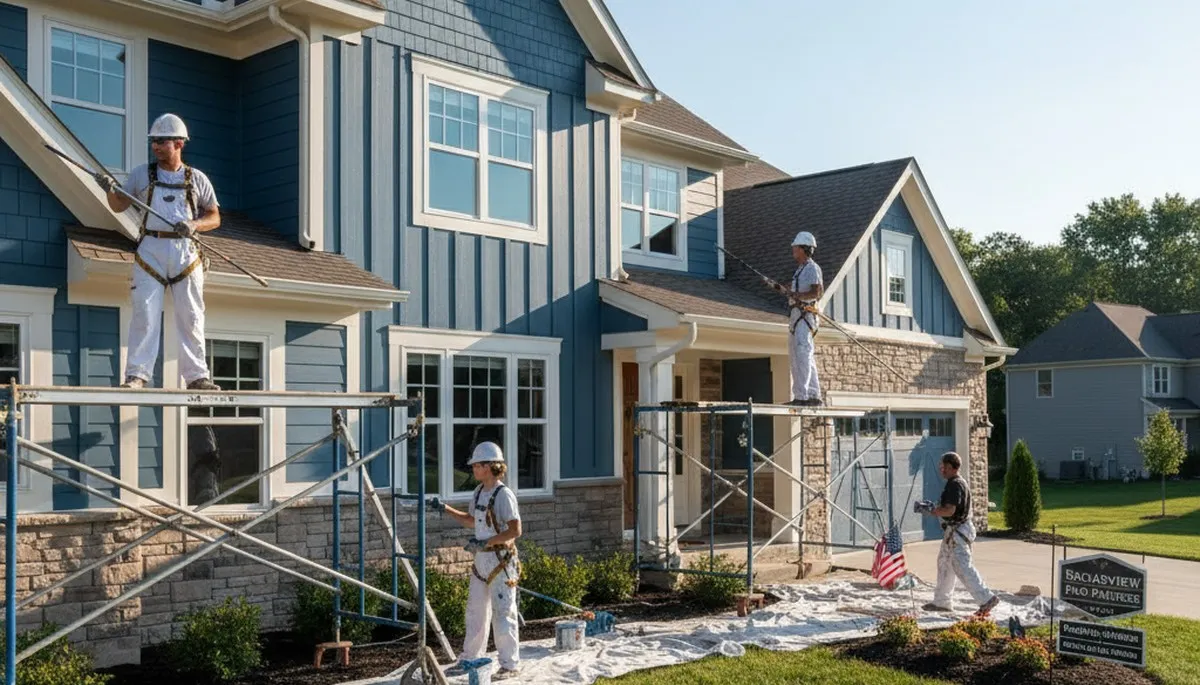 Cleveland, OH painting contractor providing professional interior and exterior painting services