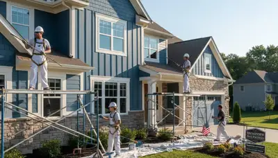 Cleveland, OH painting contractor providing professional interior and exterior painting services