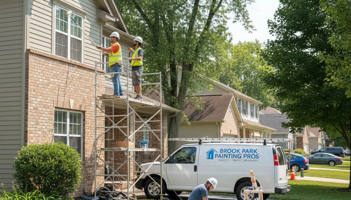 Painting contractor in Cleveland, OH providing interior and exterior house painting services