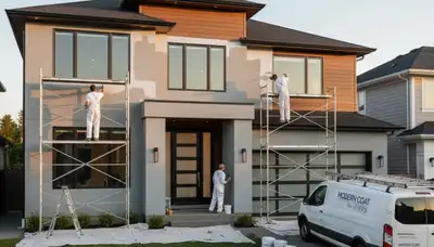 Cleveland, OH house painters providing exterior painting for durable Northeast Ohio weather protection