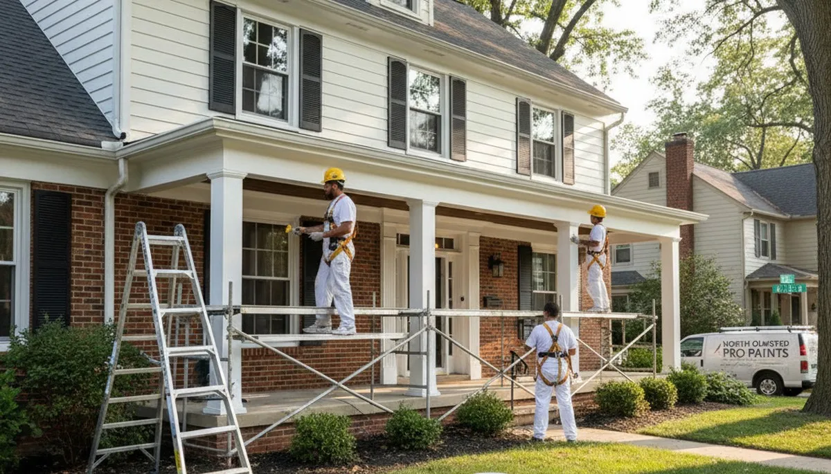 Professional painters providing interior and exterior painting services in Cleveland, OH