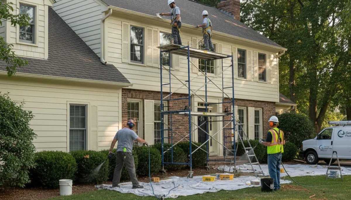 Cleveland, OH painters providing professional interior and exterior painting services